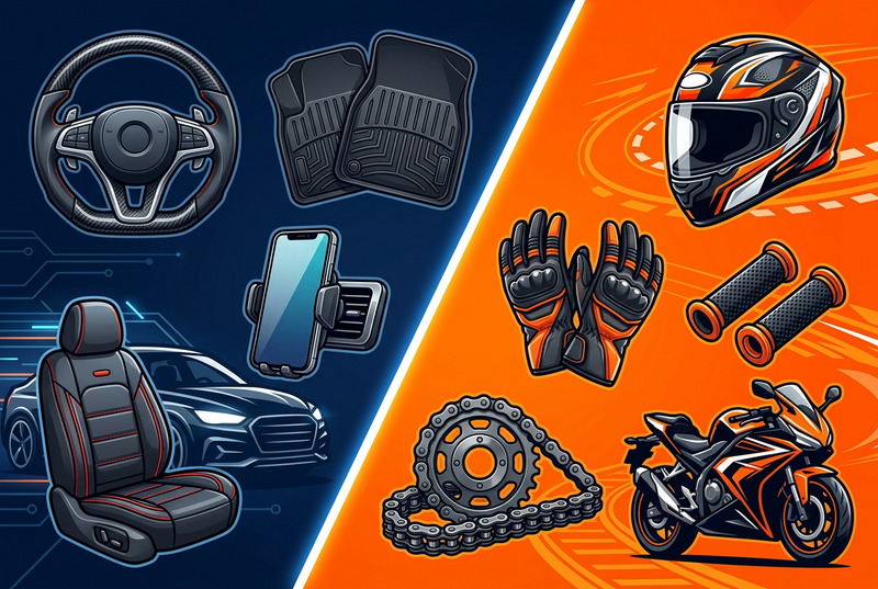 ACCESSORI AUTO E MOTO