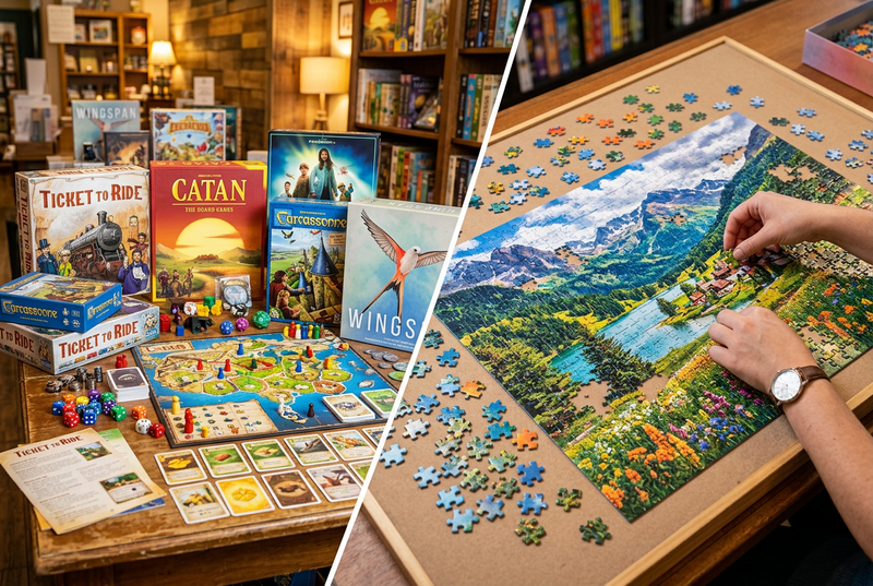 GIOCHI DA TAVOLO E PUZZLE