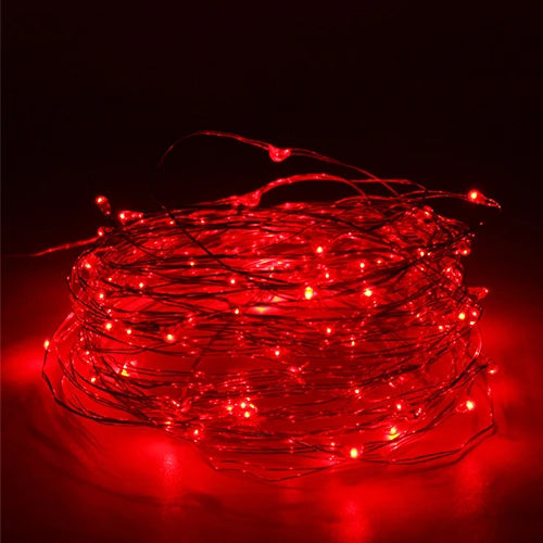 10 pezzi 6 pezzi Filo di Rame Luci a LED Catena Luci da Festa Luci Natalizie Decorazione Albero di Natale Matrimonio Festa Fai da Te Natal Navidad 2022