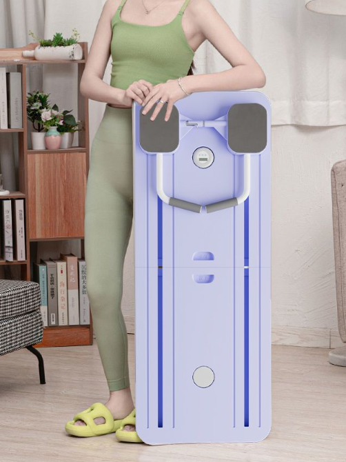 Panca fitness multifunzione per addominali, pieghevole, per l'allenamento dei muscoli pettorali e l'esecuzione di plank; attrezzo 4-in-1 per flessioni e addominali