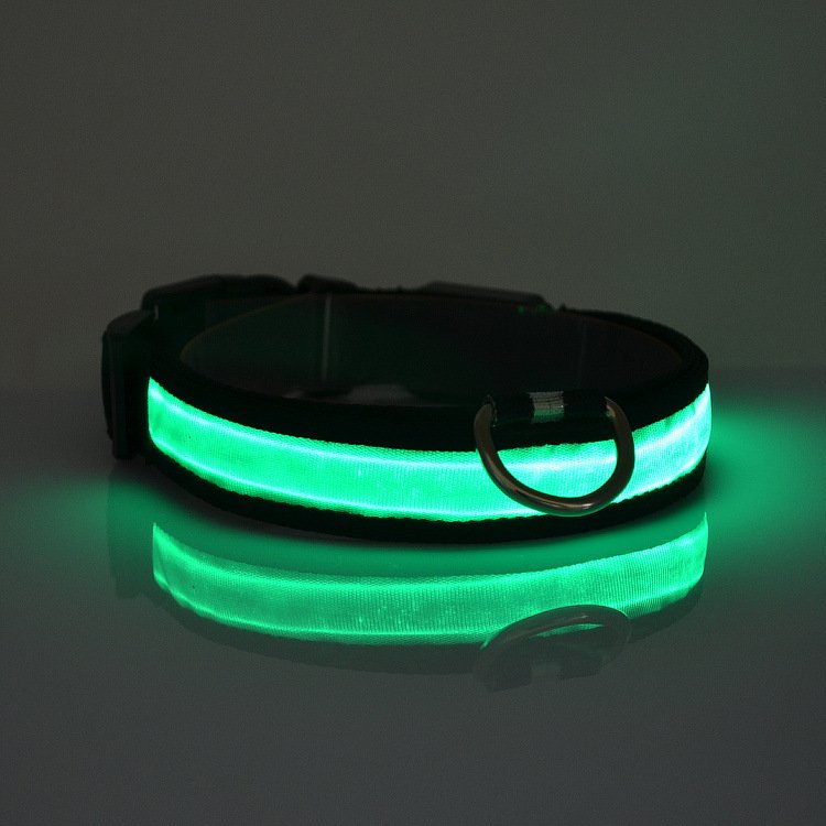 Collare per cani luminoso a led