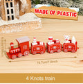 Decorazione di Natale con Treno in Legno/Plastica Buon Natale per la Casa Regali di Natale