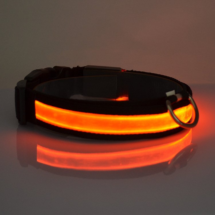 Collare per cani luminoso a led