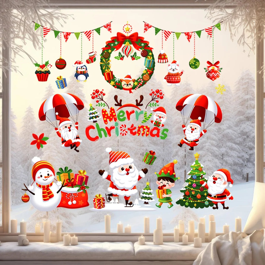 Adesivi per finestre Buon Natale
