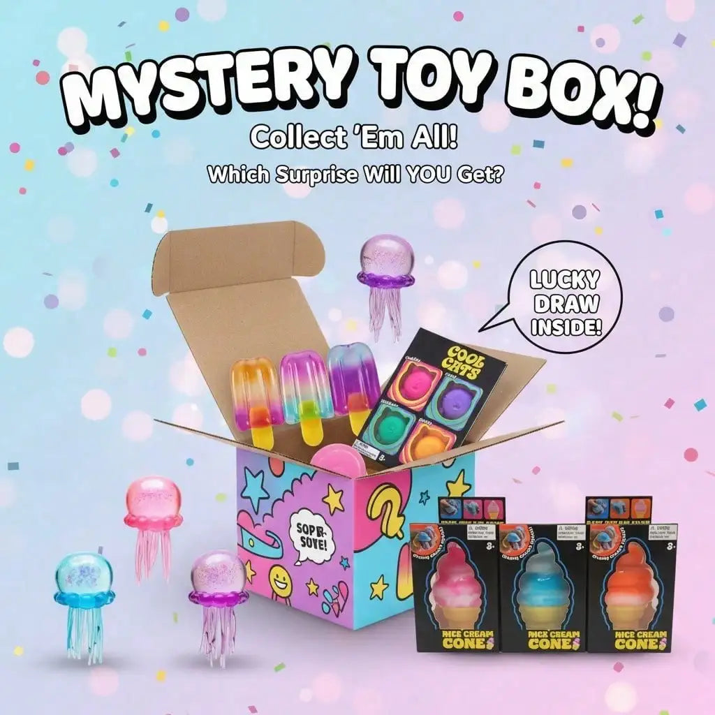 Oltre 100 pezzi di figure assortite Squishy in scatola sorpresa Giocattolo morbido a lenta espansione Fidget Toys con testa Moai, panda e coniglio antistress