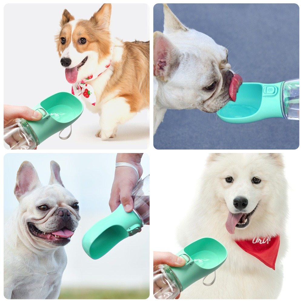 Ciotole per cani e gatti da esterno, distributore d'acqua da viaggio per cani e gatti