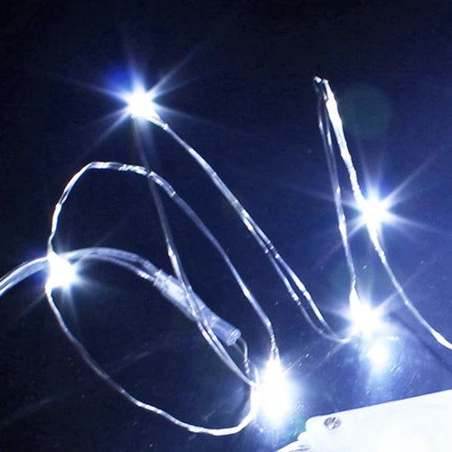 10 pezzi 6 pezzi Filo di Rame Luci a LED Catena Luci da Festa Luci Natalizie Decorazione Albero di Natale Matrimonio Festa Fai da Te Natal Navidad 2022