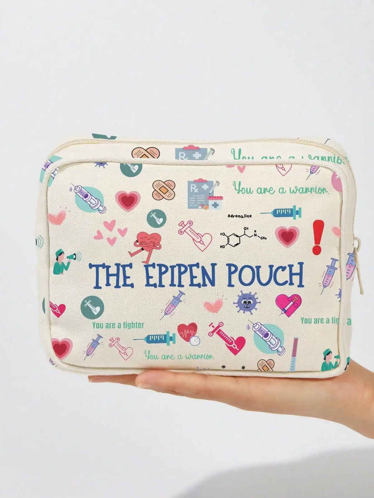 Borsa per medicine grande capacità da viaggio, borsa medica portatile, set di borsa per conservazione medicine domestiche, kit di pronto soccorso portatile per esterni